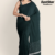 Dark Green Handloom Cotton Saree DC3247