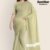 Light Green Handloom Cotton Saree DC3249