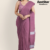 Maroonish Purple Handloom Cotton Saree DC3261