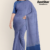 Blue Handloom Cotton Saree DC3268