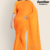 Orange Handloom Cotton Saree DC3278