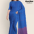 Blue Handloom Cotton Saree DC3290