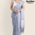 Light Grey Handloom Cotton Saree DC3297