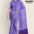 Purple Handloom Cotton Saree DC3310