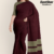 Maroon Handloom Cotton Saree DC5043