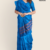 Blue Handloom Silk Saree JS3304