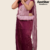 Maroon Light Pink Handloom Silk Saree JS3312