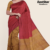 Red Gold Handloom Silk Saree JS3316