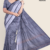 Soft Grey Handloom Silk Saree JS3375