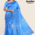 Blue Handloom Silk Saree JS3390