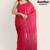 Vibrant Pink Handloom Cotton Saree U6662