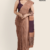 Brown Handloom Cotton Saree DC3174