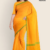 Orange Mustard Handloom Cotton Saree DC3210