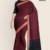 Deep Maroon Handloom Cotton Saree DC3235