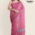 Rose Pink Handloom Cotton Saree DC3288