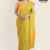 Greenish Orange Handloom Cotton Saree DC3304