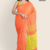 Orange Handloom Cotton Saree DC3305