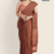 Brown Handloom Cotton Saree DC3318