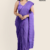 Purple Handloom Cotton Saree DC3361