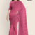 Dark Rose Handloom Cotton Saree DC3379