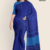 Deep Blue Handloom Cotton Saree DC5055