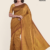 Mustard Gold Handloom Silk Saree JS2540