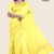 Bright Yellow Handloom Silk Saree JS3317