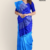 Bright Blue Handloom Silk Saree JS3333