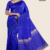 Royal Blue Handloom Silk Saree JS3339