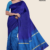 Blue Handloom Silk Saree JS3345