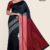 Black Handloom Silk Saree JS3396