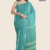 Teal Green Handloom Cotton Saree U6652