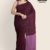 Maroon Handloom Premium Jacquard Cotton Saree CP2179