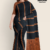 Black Handloom Premium Jacquard Cotton Saree CP2182