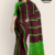 Maroon Green Handloom Premium Jacquard Cotton Saree CP2183