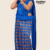 Royal Blue Handloom Premium Jacquard Cotton Saree CP3015