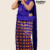 Purple Handloom Premium Jacquard Cotton Saree CP3018