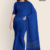 Royal Blue Handloom Cotton Saree DC3274