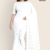 White Handloom Cotton Saree DC3320