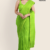 Lime Green Handloom Cotton Saree DC3389