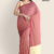 Rose Red Handloom Cotton Saree DC3410