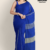 Royal Blue Handloom Cotton Saree FC1008