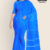 Cobalt Blue Handloom Cotton Saree FC1028