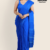 Royal Blue Handloom Cotton Saree FC1031