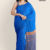 Blue Handloom Cotton Saree FC1075