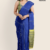 Royal Blue Handloom Cotton Saree FC1084