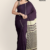 Deep Plum Handloom Cotton Saree FC1086