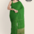 Bright Green Handloom Cotton Saree FC1125