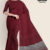 Maroon Handloom Cotton Saree FC1128