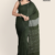 Dark Olive Green Handloom Cotton Saree FC1155